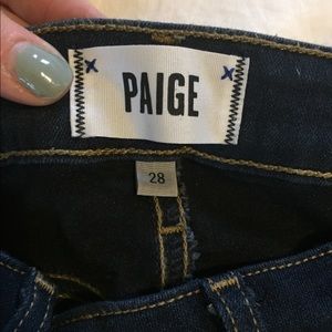 Paige Skinny Jeans 28